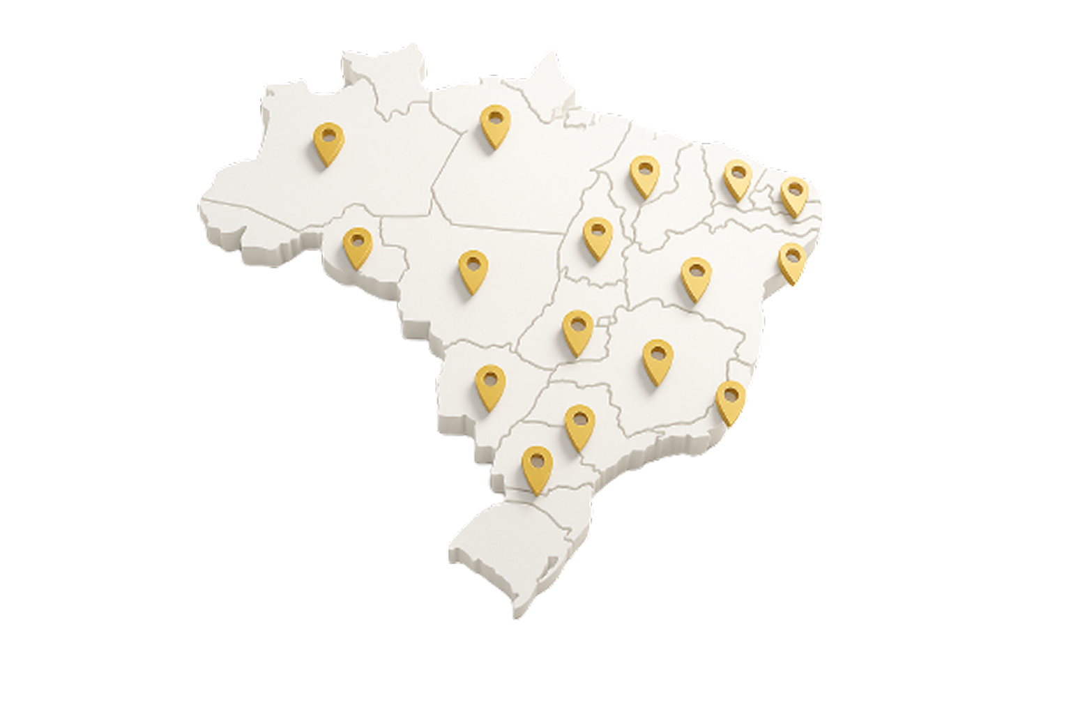 Mapa de Parceiros Capital Invest
